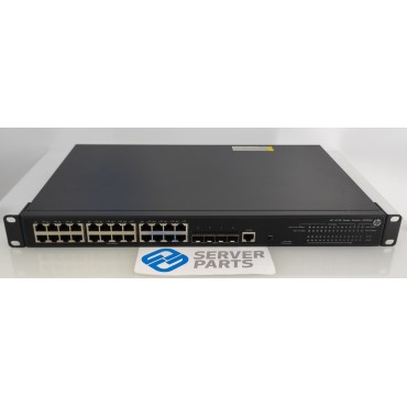 HP 5130 Switch 24-portar GbE PoE+ 4xSFP+ 370W JG936A