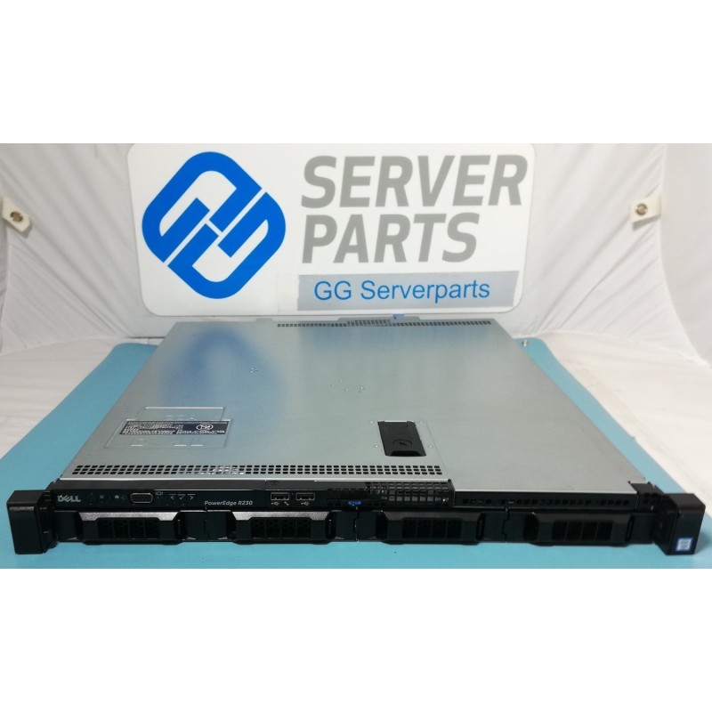 Poweredge R230 Front Led Dell PowerEdge R230 i3-6100 32GB 2x1TB 2x2TB H330 PSU Rails