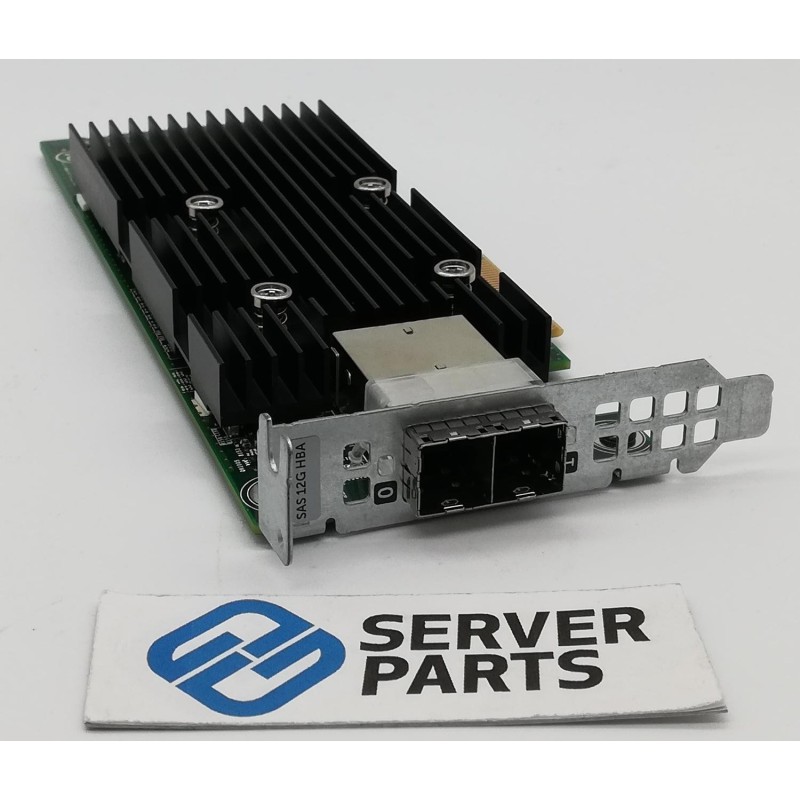 Contrôleur Externe Dell SAS 12Gbps HBA Dual Port T93GD – Profil Bas