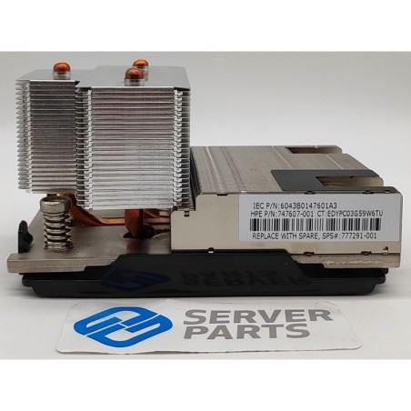 HP ProLiant G10 Heatsink - 872452-001 / 867650-001 (Refurbished) For DL360/DL380/DL560/DL580